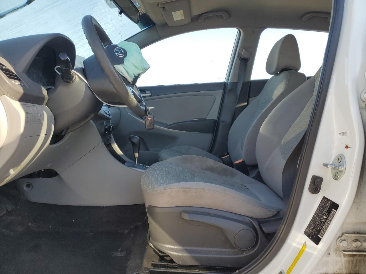 2017 Hyundai Accent Se VIN: KMHCT5AE4HU320465 Lot: 53553735