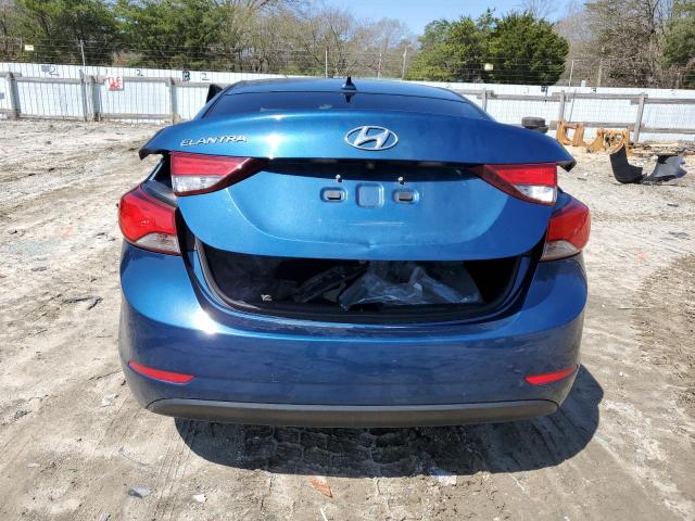  HYUNDAI ELANTRA 2016 Granatowy