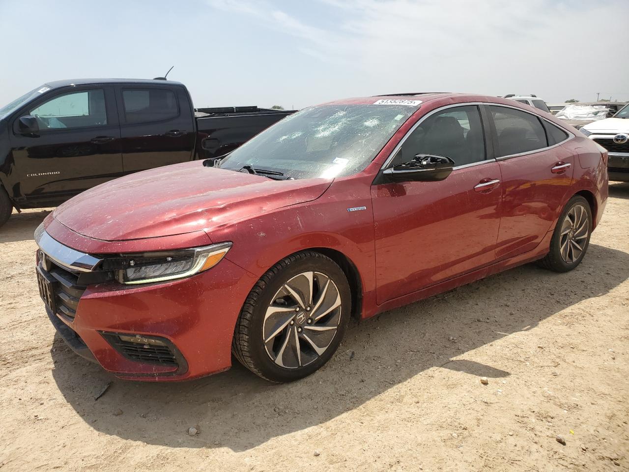 2022 Honda Insight Touring იყიდება San Antonio-ში, TX - Hail