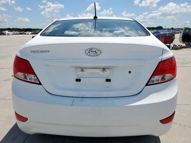 Sedans HYUNDAI ACCENT 2017 Biały