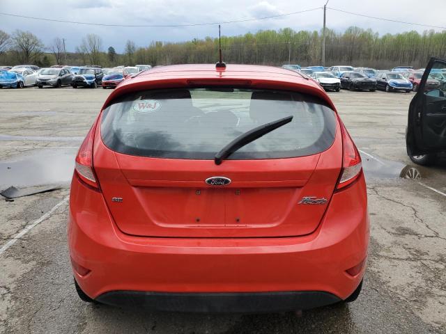  FORD FIESTA 2012 Красный