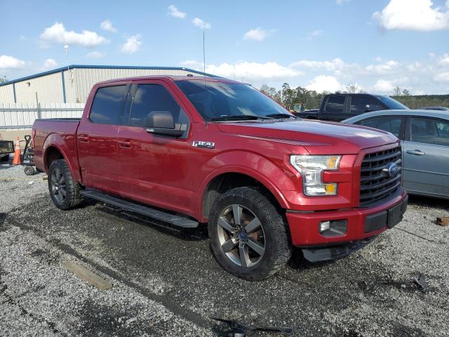  FORD F-150 2016 Красный