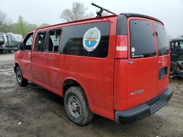 Minivans CHEVROLET EXPRESS 2012 Czerwony