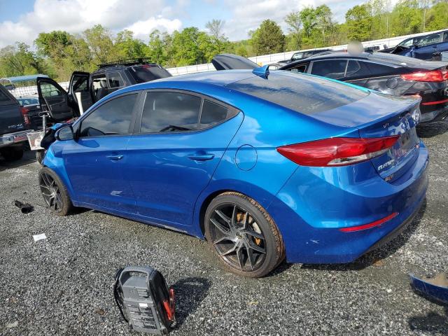  HYUNDAI ELANTRA 2018 Granatowy