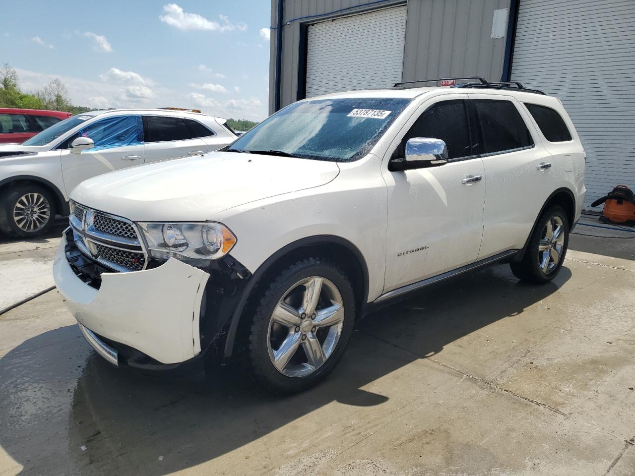 2012 Dodge Durango Citadel იყიდება Cahokia Heights-ში, IL - Top/Roof