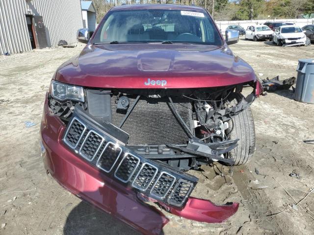  JEEP GRAND CHER 2017 Бордовый