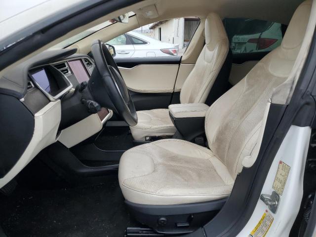  TESLA MODEL S 2013 White