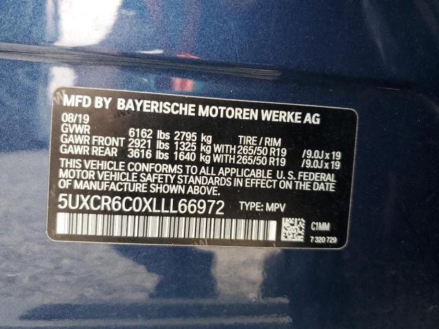 2020 BMW X5 XDRIVE40I