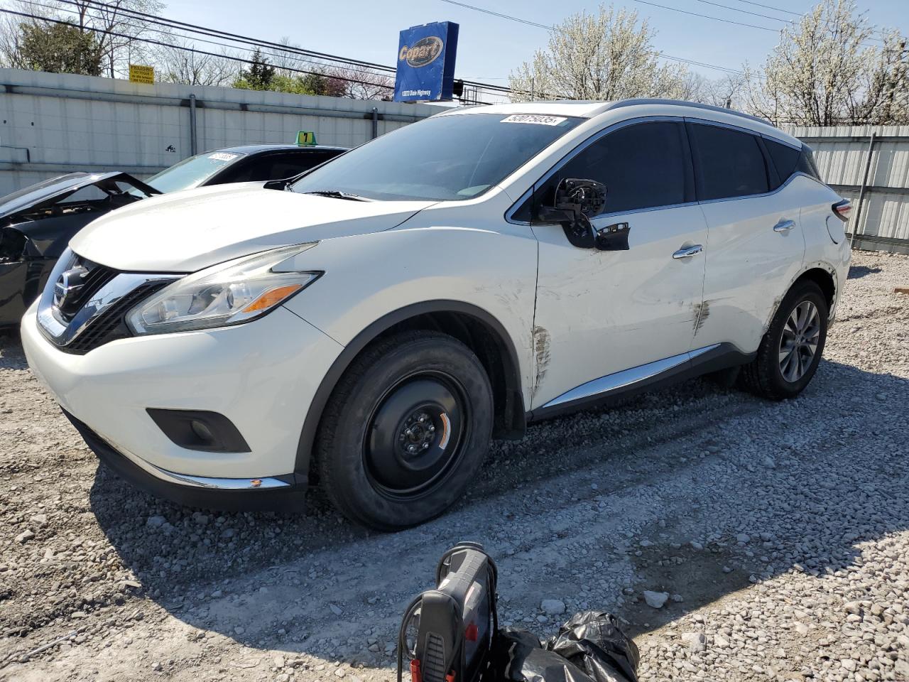 2017 Nissan Murano S na sprzedaż w Walton, KY - Side