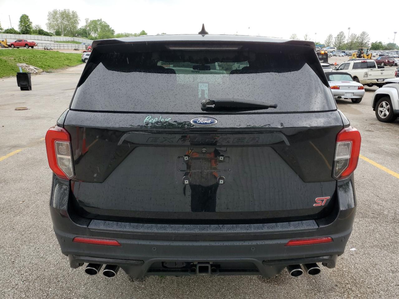 2021 Ford Explorer St VIN: 1FM5K8GC0MGC29124 Lot: 55062275