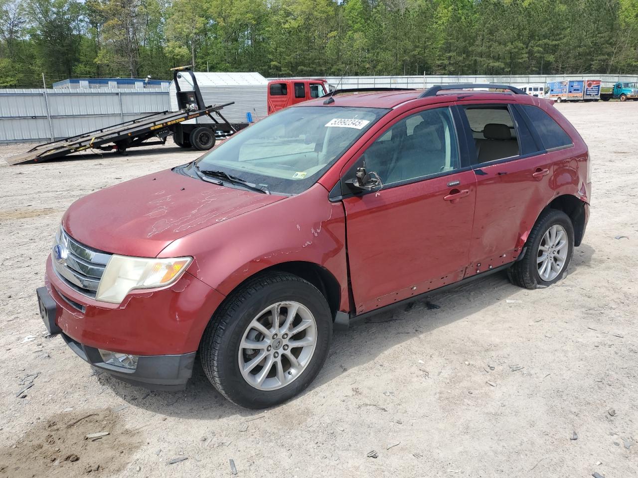 2007 Ford Edge Sel zu verkaufen in Charles City, VA - Side