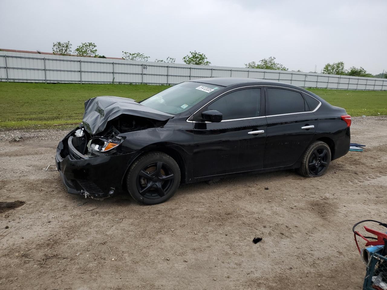 2018 Nissan Sentra S de vânzare în Houston, TX - Front End