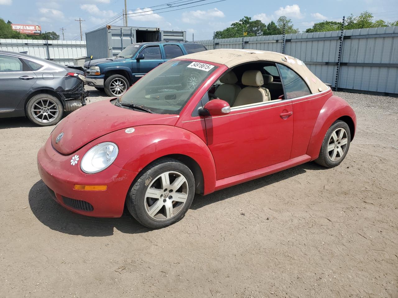 2006 Volkswagen New Beetle Convertible Option Package 1 للبيع في Newton، AL - Mechanical