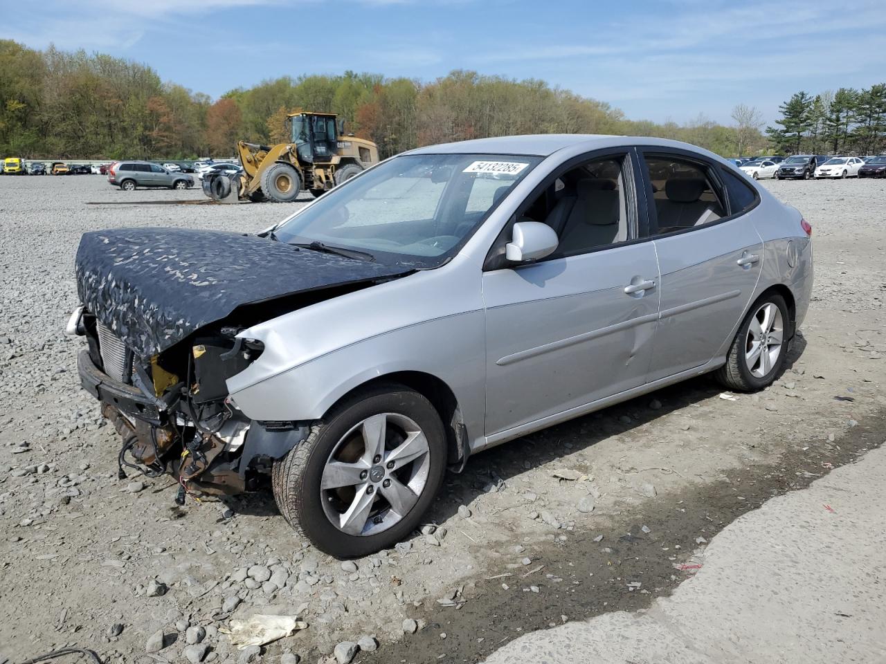 2010 Hyundai Elantra Blue en Venta en Windsor, NJ - Front End