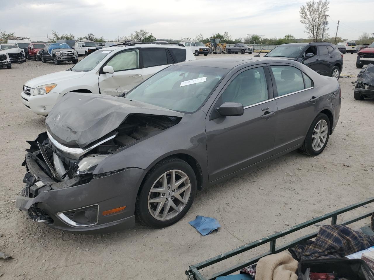 2012 Ford Fusion Sel en Venta en Kansas City, KS - Front End