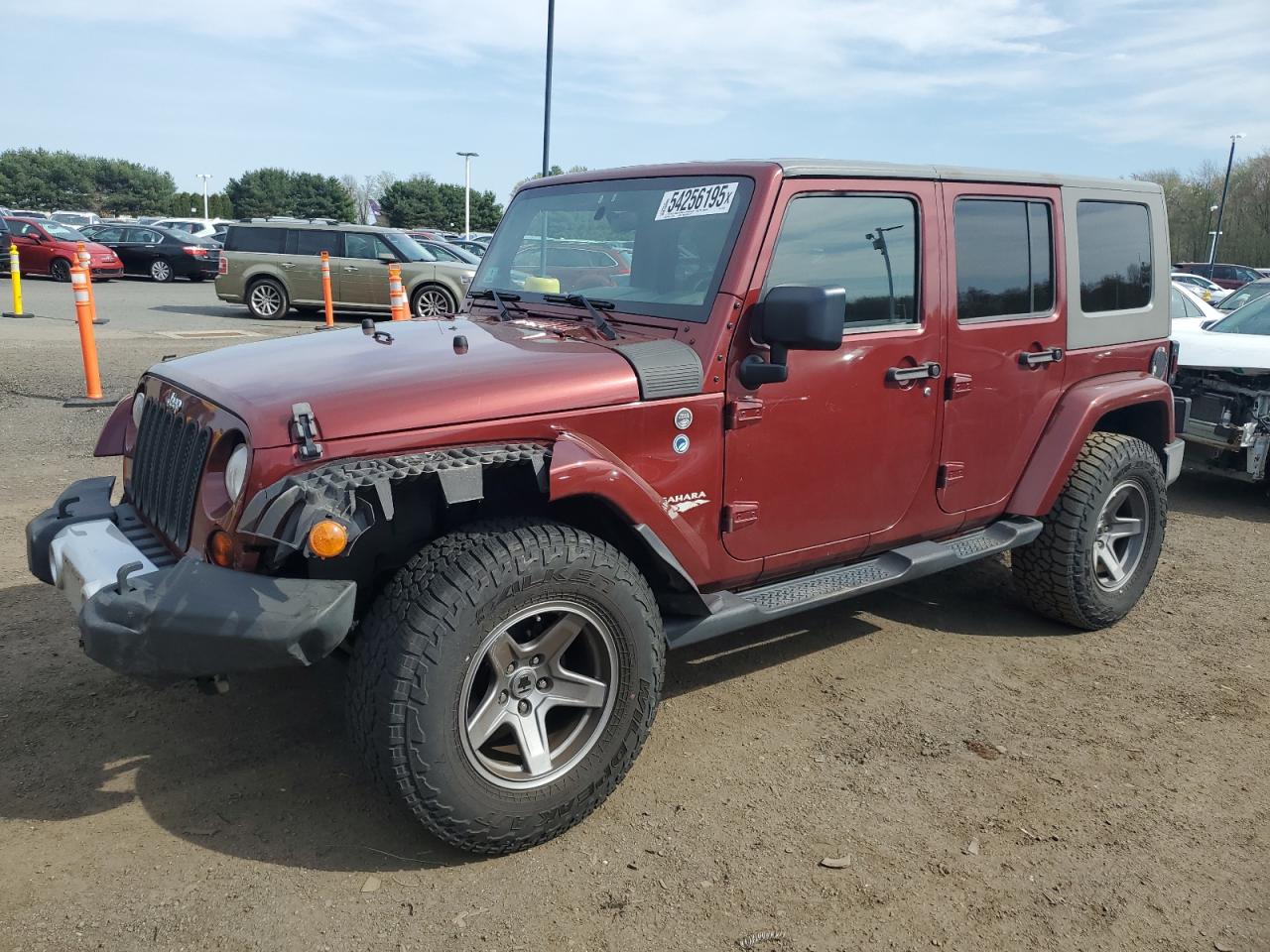 2010 Jeep Wrangler Unlimited Sahara for Sale in East Granby, CT - Front End