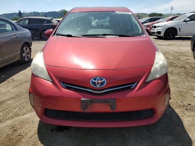  TOYOTA PRIUS 2013 Червоний