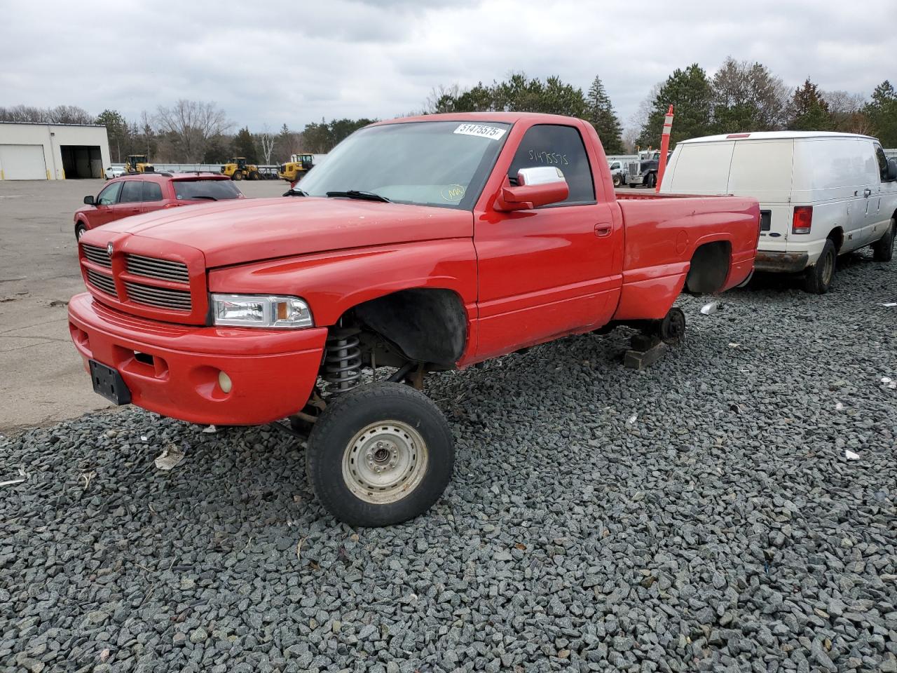 1996 Dodge Ram 1500 за продажба в Ham Lake, MN - Rear End