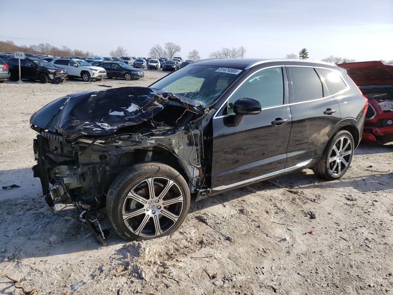 2018 Volvo Xc60 T6 Inscription de vânzare în West Warren, MA - Front End