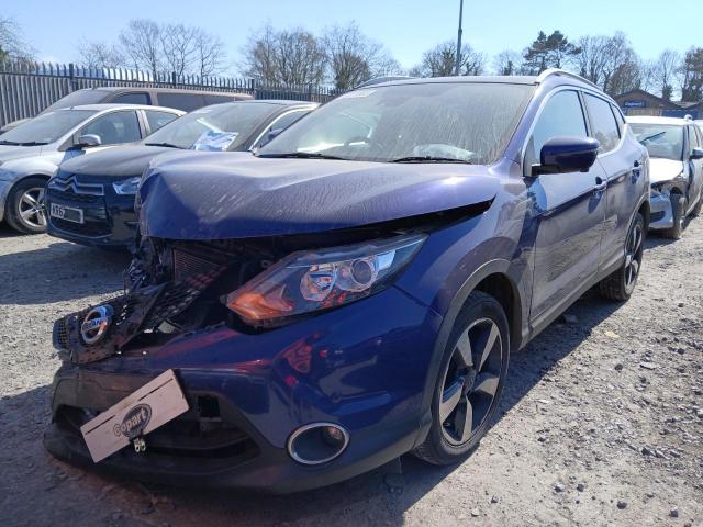 2017 NISSAN QASHQAI N- for sale at Copart WOLVERHAMPTON