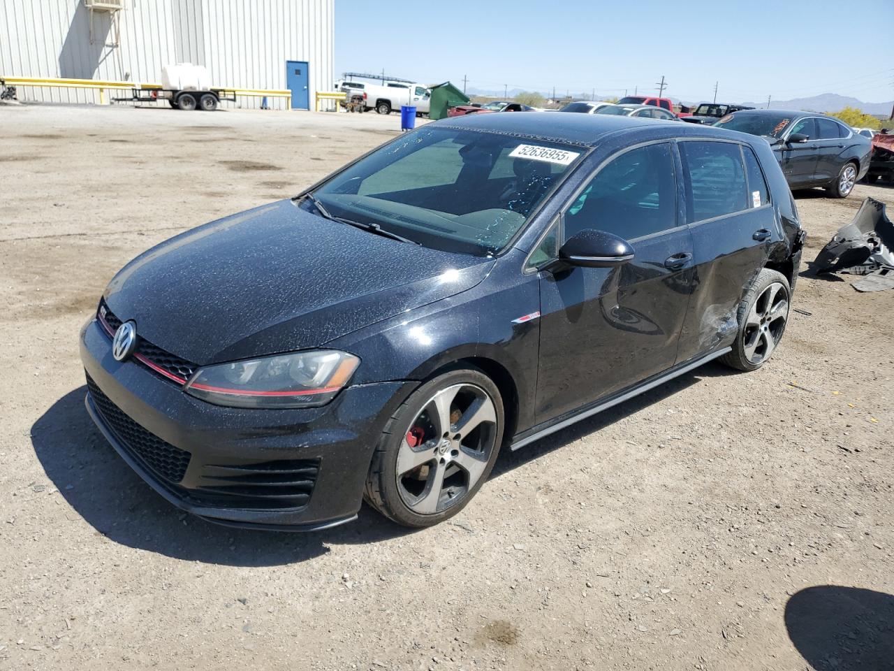 2015 Volkswagen Gti    de vânzare în Tucson, AZ - Side