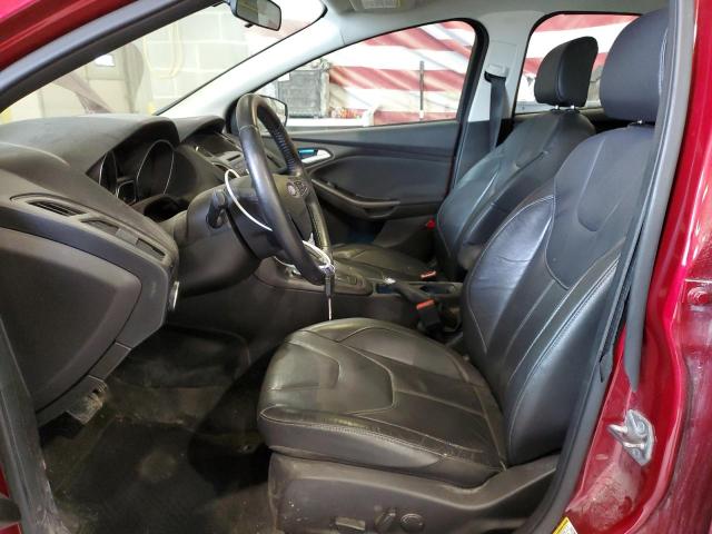  FORD FOCUS 2016 Бордовый