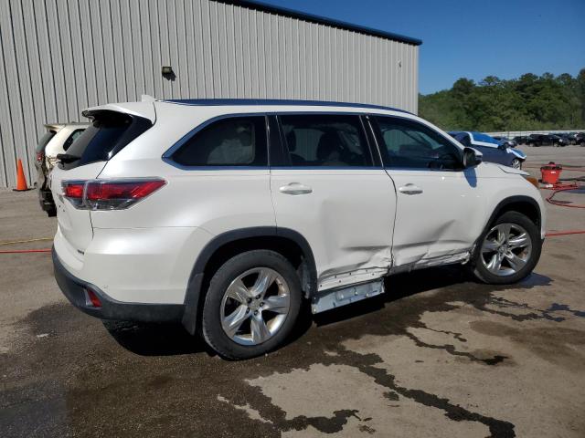  TOYOTA HIGHLANDER 2015 Белы