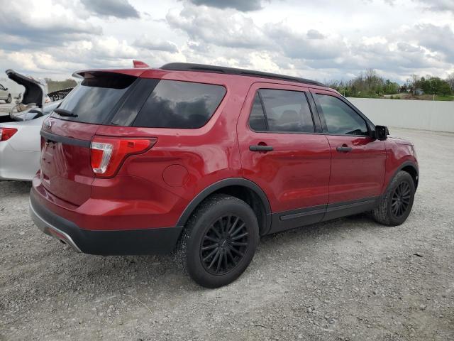 Parquets FORD EXPLORER 2017 Bordowy