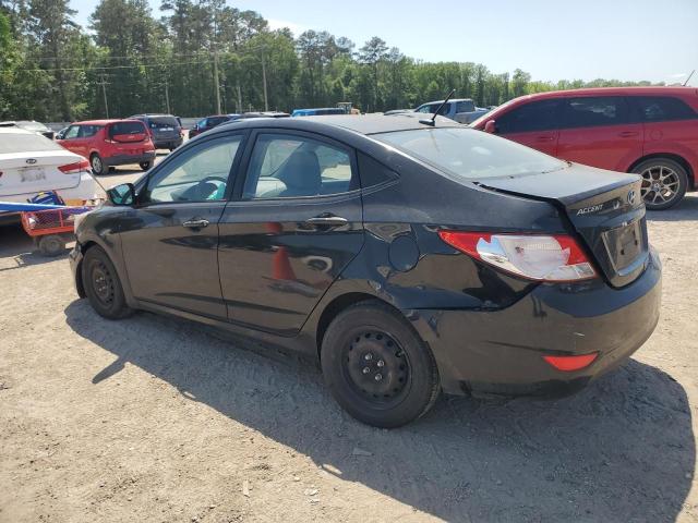 Sedans HYUNDAI ACCENT 2017 Czarny