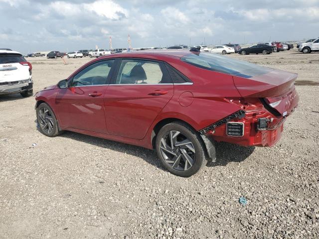  HYUNDAI ELANTRA 2024 Red