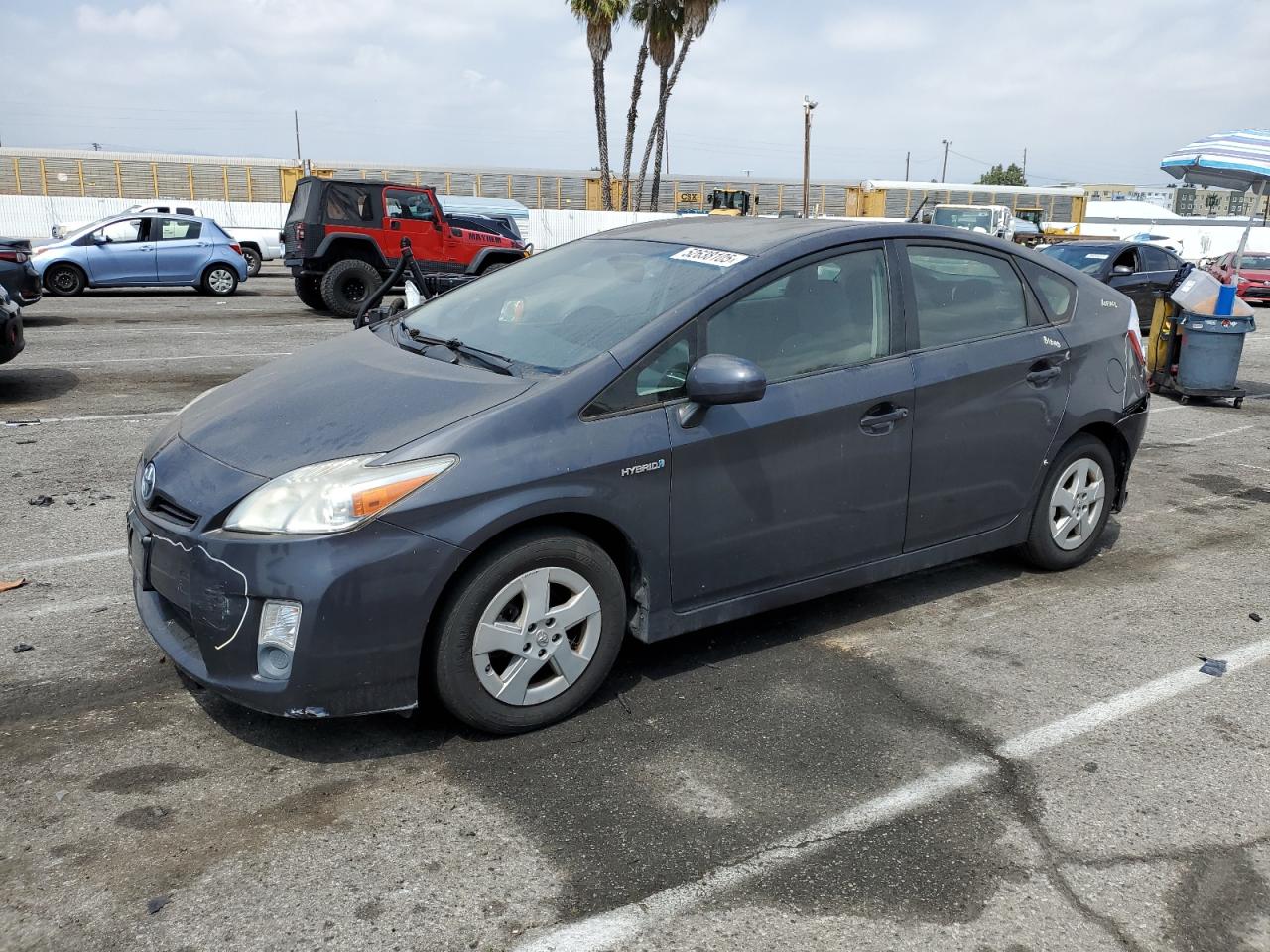2010 Toyota Prius de vânzare în Van Nuys, CA - Rear End