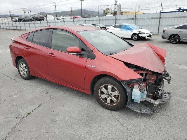 Хэтчбеки TOYOTA PRIUS 2016 Красный