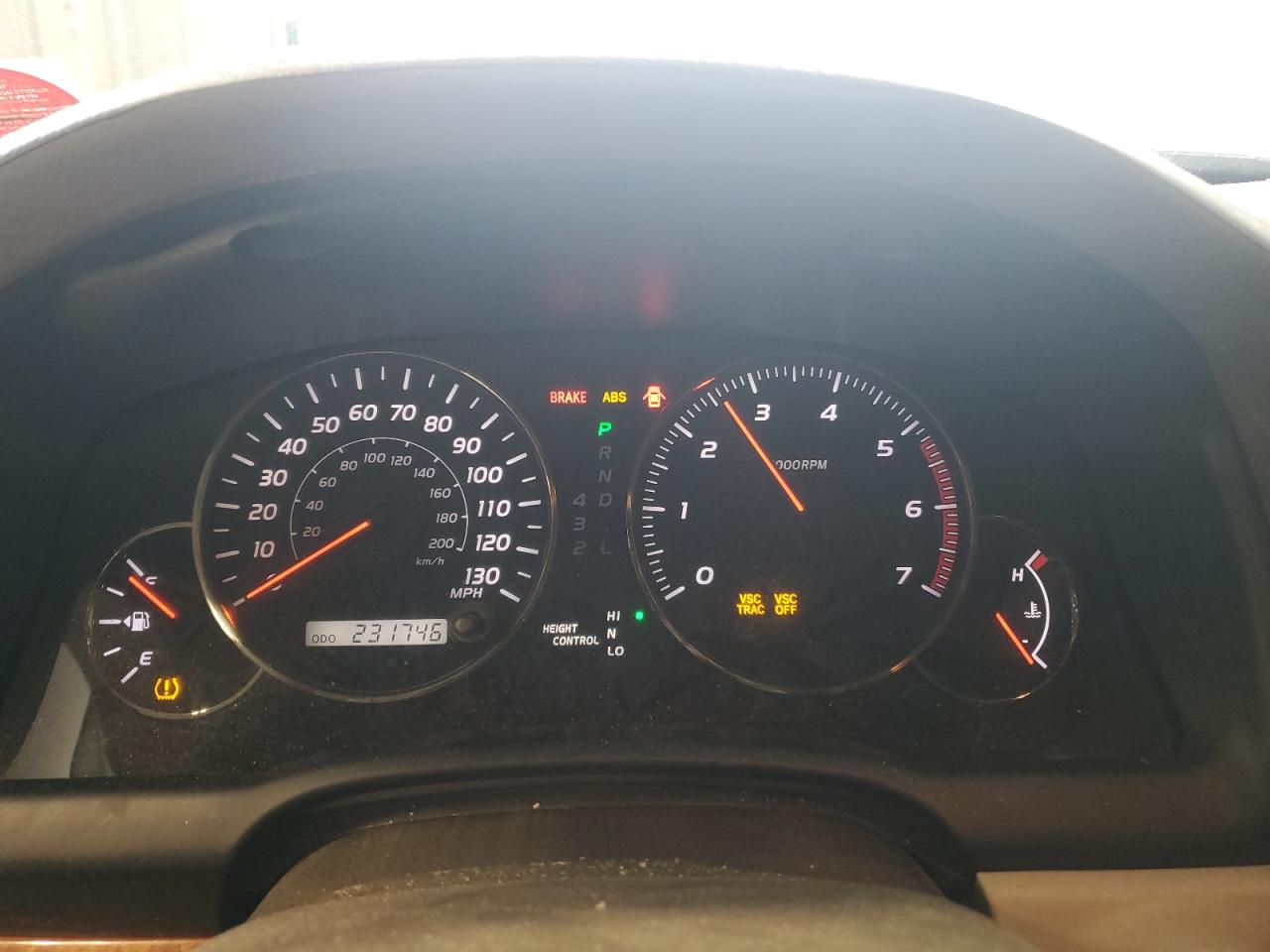 2004 Lexus Gx 470 VIN: JTJBT20X540037489 Lot: 54250315