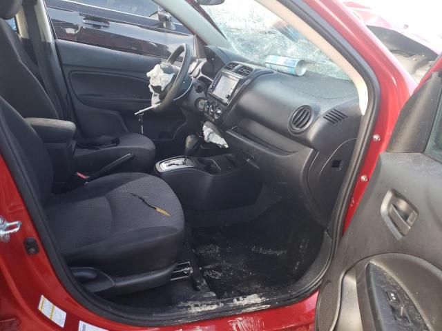  MITSUBISHI MIRAGE 2018 Красный