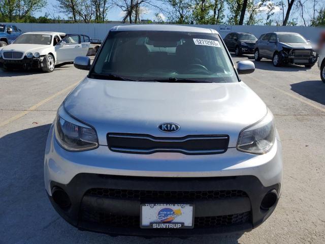  KIA SOUL 2018 Silver