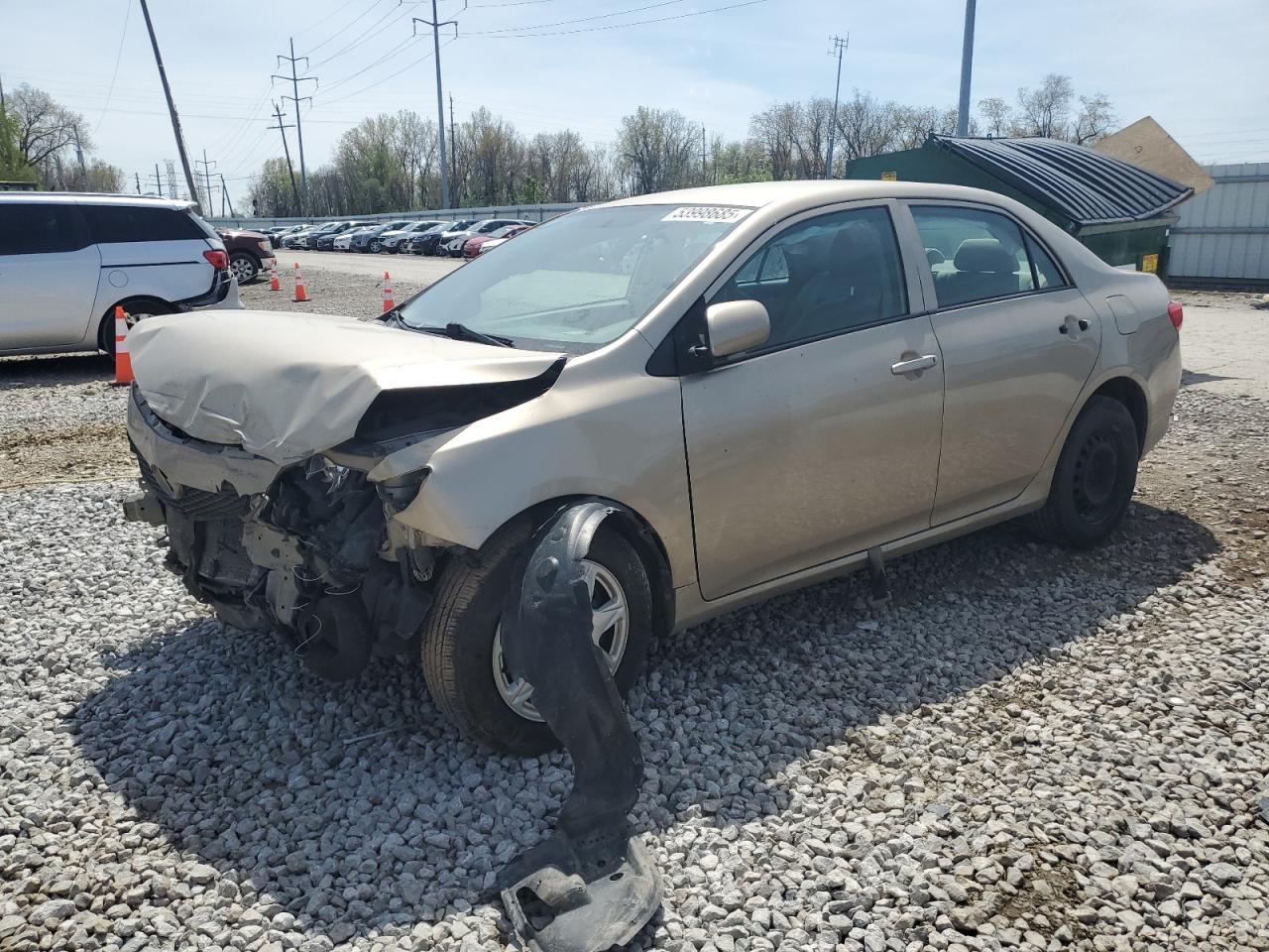 2010 Toyota Corolla Base en Venta en Columbus, OH - Front End