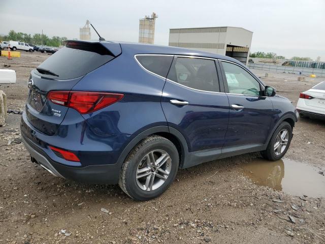  HYUNDAI SANTA FE 2018 Синий