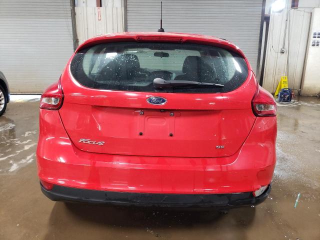  FORD FOCUS 2017 Czerwony