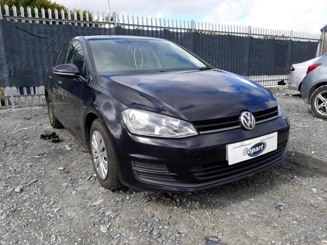 2013 VOLKSWAGEN GOLF S BLU