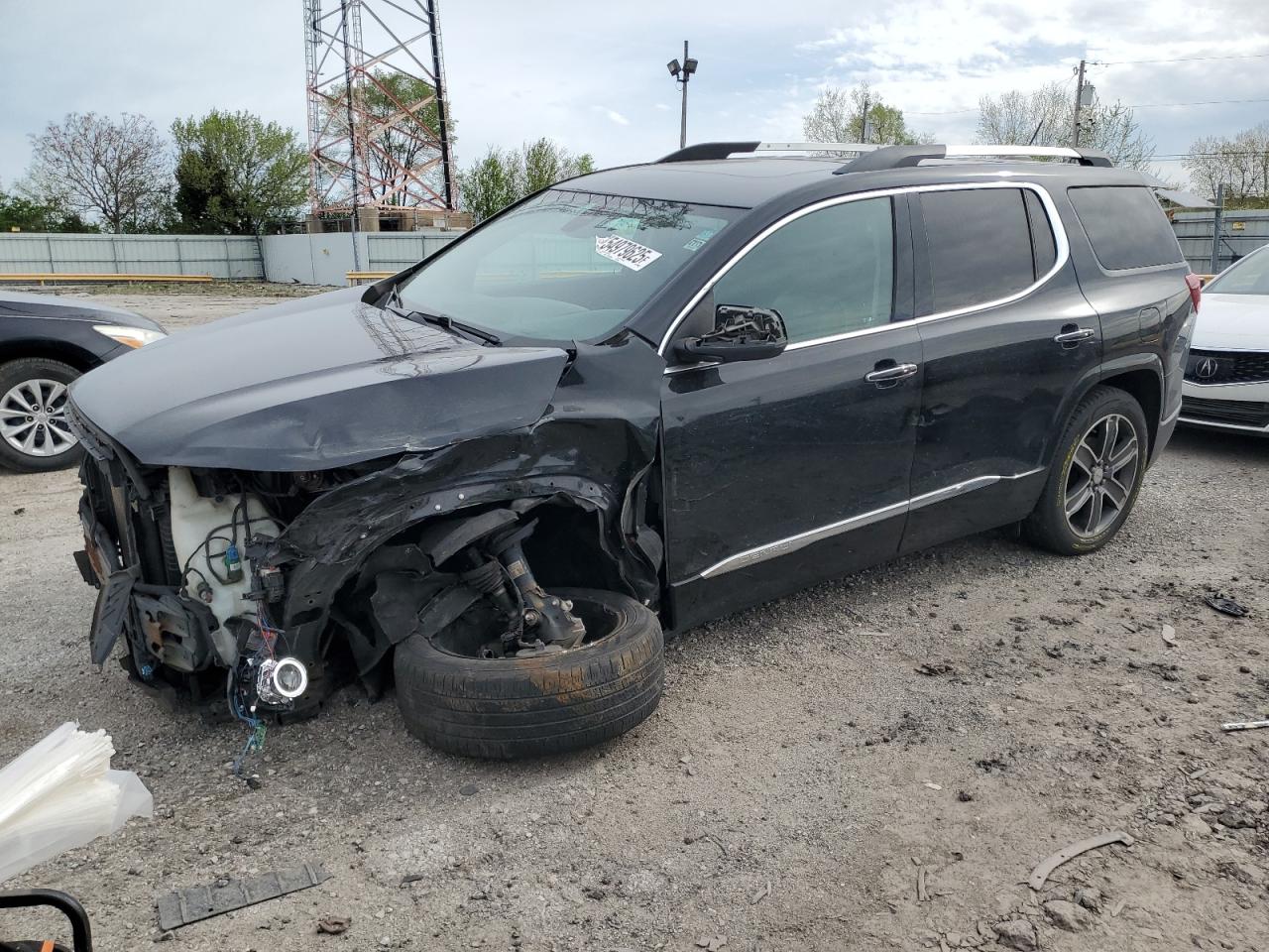 2017 Gmc Acadia Denali de vânzare în Dyer, IN - Front End