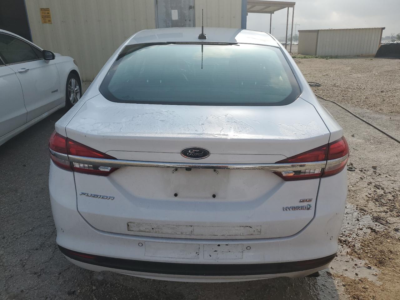 2018 Ford Fusion Se Hybrid VIN: 3FA6P0LUXJR129973 Lot: 54036355
