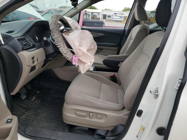  HONDA PILOT 2018 Белый