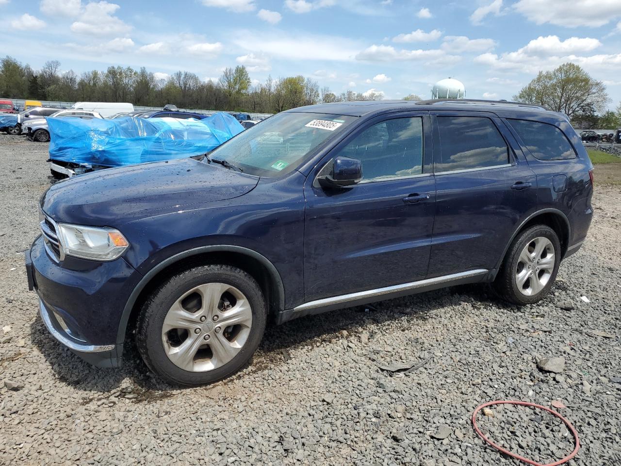 2014 Dodge Durango Limited de vânzare în Hillsborough, NJ - Side