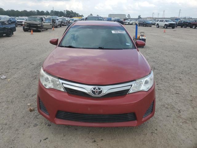  TOYOTA CAMRY 2013 Red