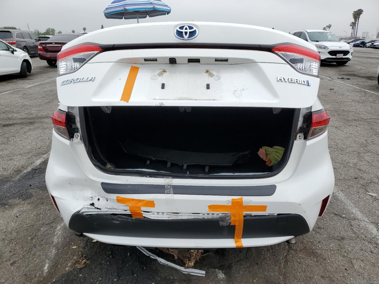 2022 Toyota Corolla Le VIN: JTDEAMDE4N3012304 Lot: 54435525