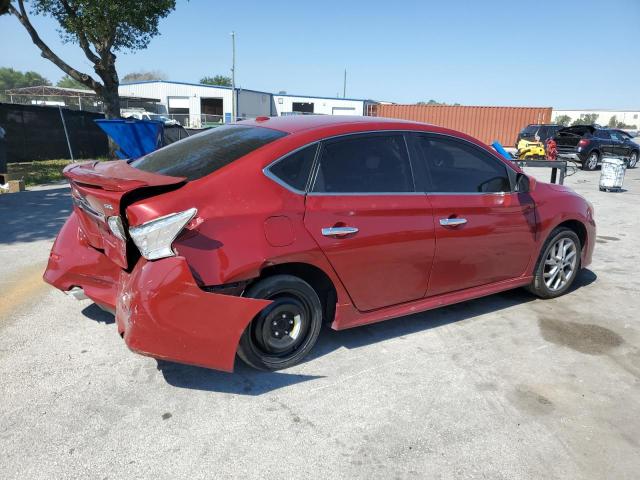  NISSAN SENTRA 2013 Красный