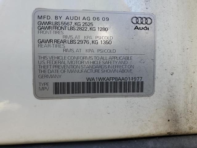 2010 AUDI Q5 PRESTIGE