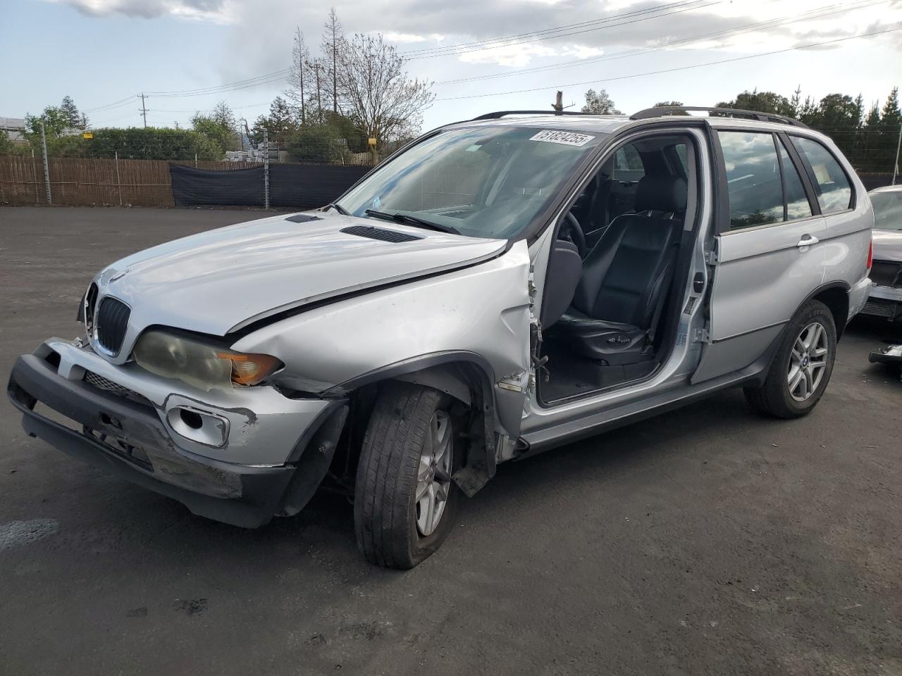 2004 Bmw X5 3.0I იყიდება San Martin-ში, CA - Side
