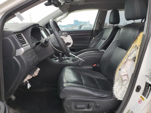  TOYOTA HIGHLANDER 2014 Biały