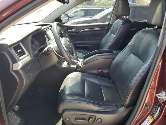  TOYOTA HIGHLANDER 2015 Maroon